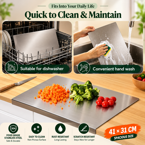 Stainless Steel Chopping Board